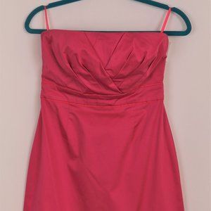 New York & Company Pink Strapless Cocktail Dress 4